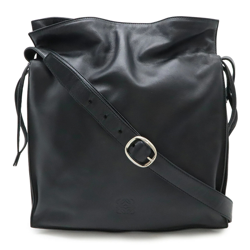 Loewe Flamenco Anagram Crossbody Bag Nappa Leather Black